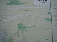 Tartu - Raadi. Alueen kartta