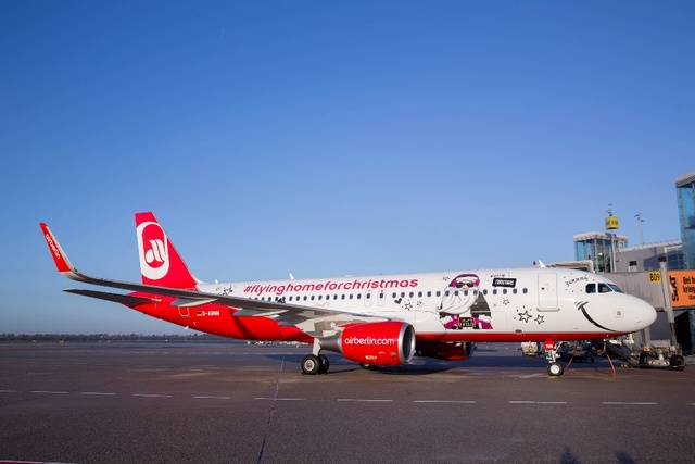 airberlin Christmas aircraft 2015_1-