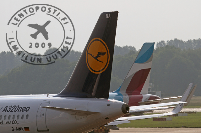 Eurowings_Lufthansa_tails