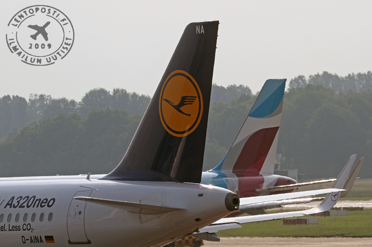 Eurowings_Lufthansa_tails