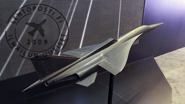 Boom_XB1_tuulitunnelimalli