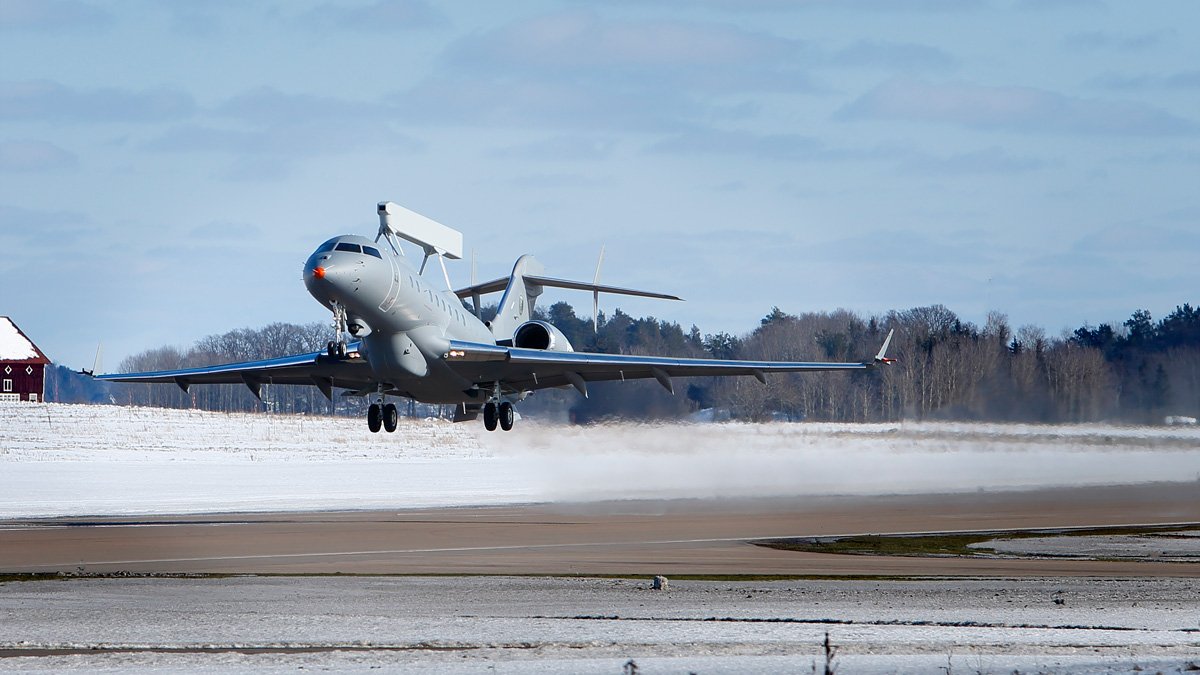 GlobalEye_1st_FLT_Saab