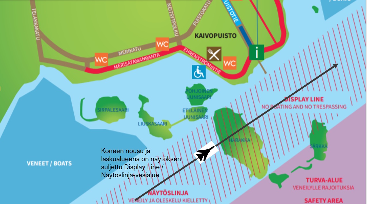 Kartta_Kaivopuisto Display Line