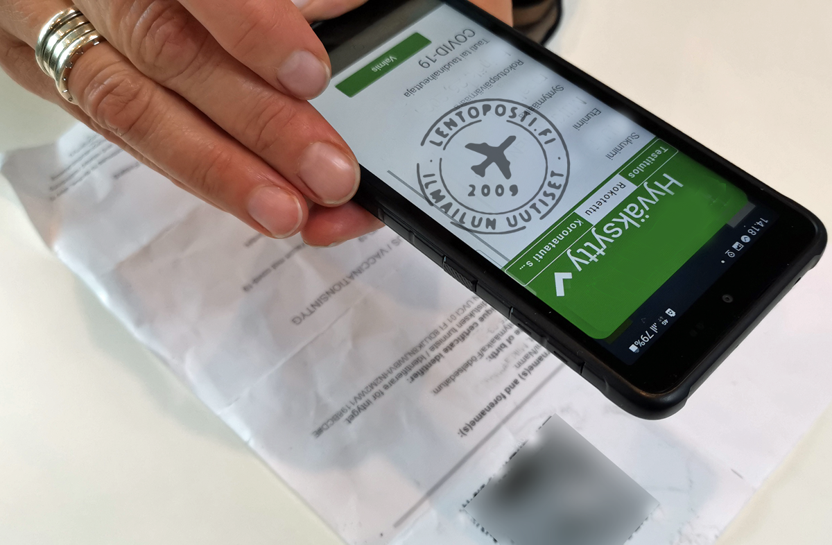 koronarokotetarkastus