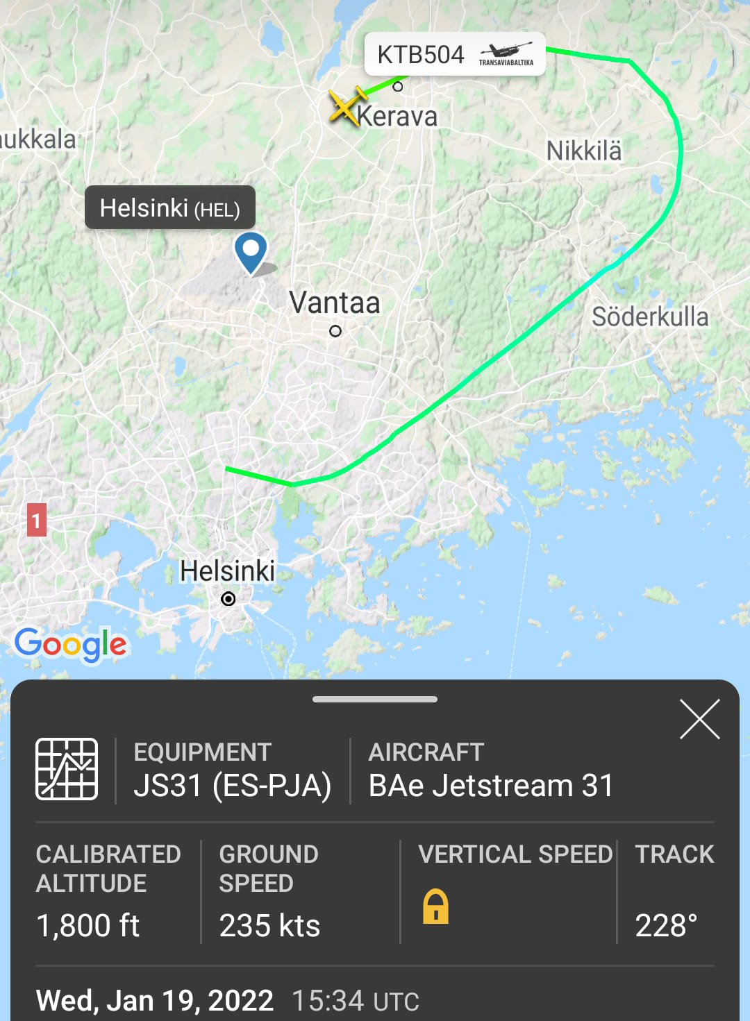 TransaviabaltikaFR24_reitti