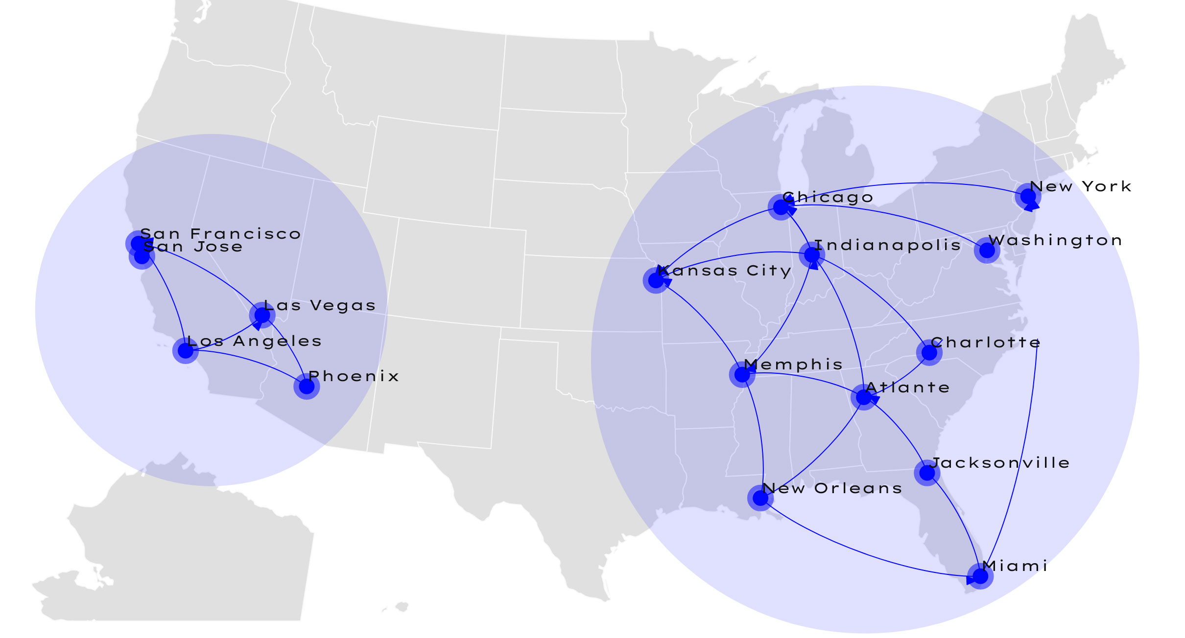 SiriusJet_reittikartta
