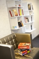 Book+Swap+Helsinki+Airport+-+books+on+a+chair