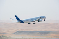 A350_MSN3_HOT_WEATHER_TRIAL_AT_AL_AIN-take_off