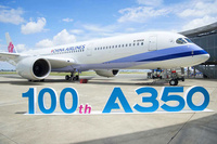 100th-A350-XWB-delivered-to-China-Airlines-