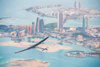 SI2_RTW_Solar_Impulse_2_is_flying_over_Abu_Dhabi_(UAE)_undertaking_preparation_flights_for_the_first_ever_Round-The-World_Solar_
