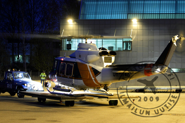Suomen Rajavartiolaitoksen Agusta Bell 412 - OH-HVK