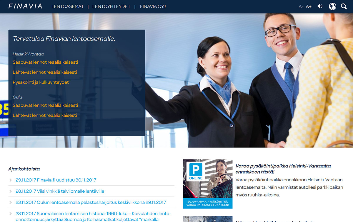 Finavia_verkkopalvelu