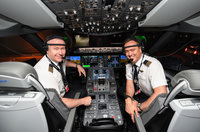 Qantas_PS_ohjaamossa