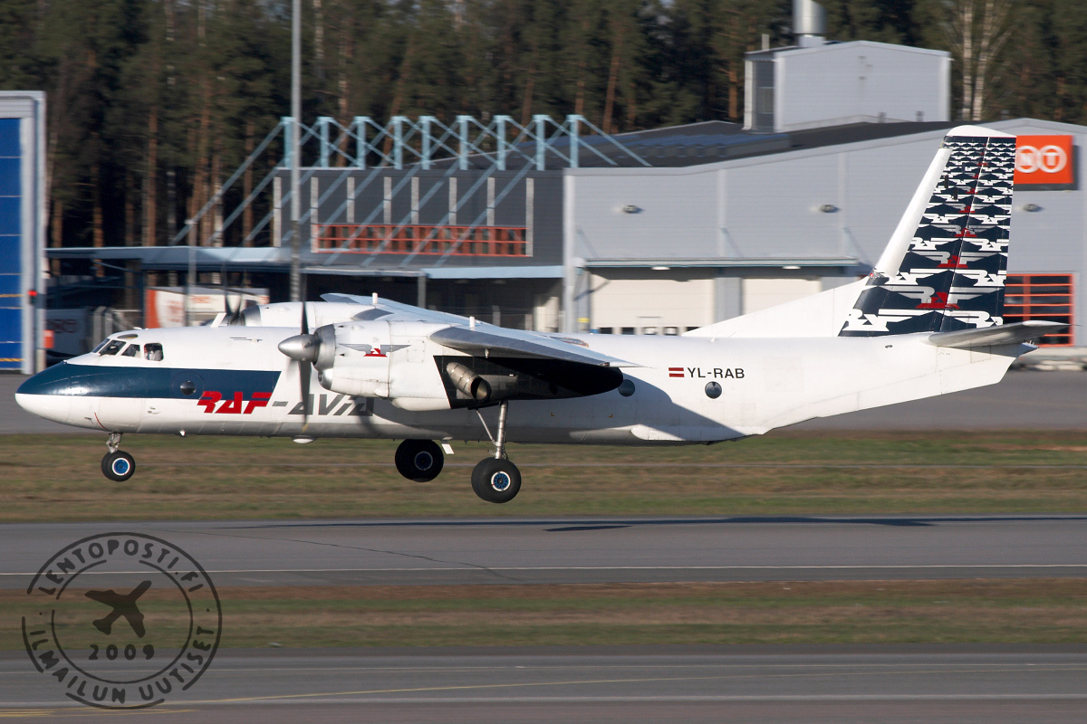 RAF-Avia Antonov 26 YL-RAB