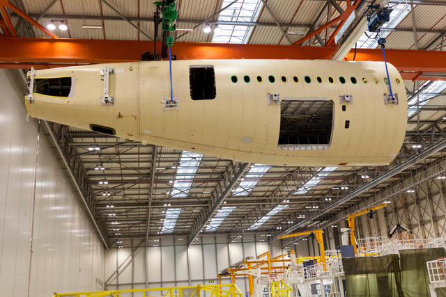 A350_XWB_MSN1_aft_fuselage