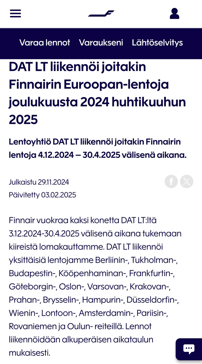 DAT_Finnair