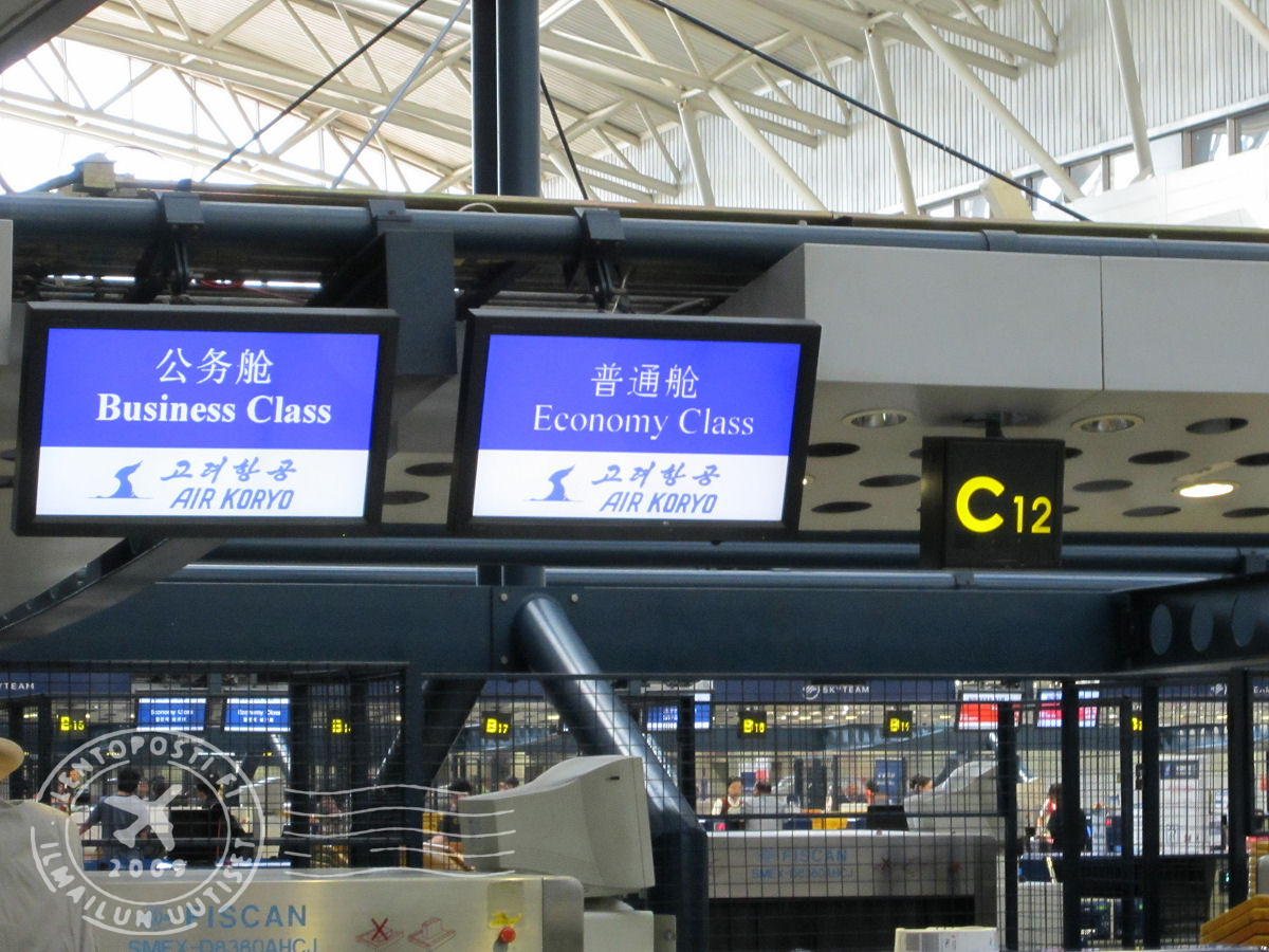 Air Koryo check-in
