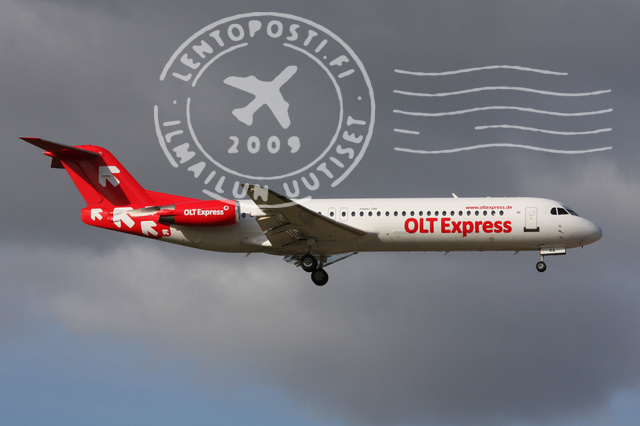 OLT Express Fokker 100