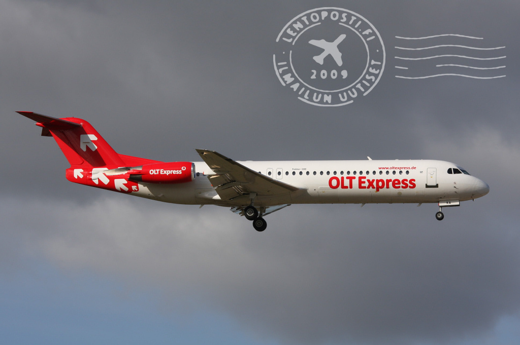 OLT Express Fokker 100