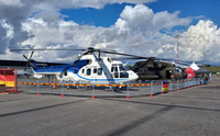 Luftwaffen Eurocopter AS 532U2 Cougar Mk2 ja Sikorsky CH-53GA SEa Stallion -helikopterit. FD26_Cougar_CH53