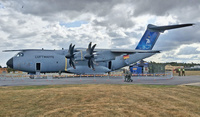 Luftwaffen Airbus A400M Atlas -kuljetuskone. FD26_A400M_1