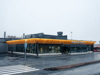 Rovaniemen lentoaseman lähtöaulalaajennus. Kuva: Finavia. EFRO_lahtoaula_1